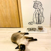 Self-adhesive Cat Wall Sticker