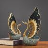 Swan Resin Figurine Ornament