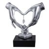 Hand Heart Shaped Sculpture