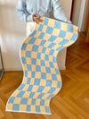 Wavy Checkerboard Carpet