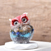 Crystal Owl Figurine