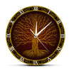 Nordic Sacred Tree Wall Clock