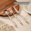Elegant Pearl Cutlery Set