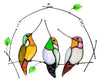 Colorful Bird Pendant Wall Hanging