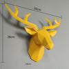 Resin 3D Deer Head Sculpture