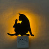 Cat Shadow Wall Light