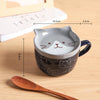 Cartoon Ceramic Animal Mug Set