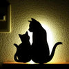 Cat Shadow Wall Light