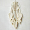 Feather Macrame Leave Wall Art