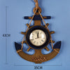 Anchor Retro Wall Clock