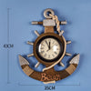 Anchor Retro Wall Clock