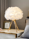 Feather Lamp