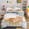 Microfiber Cat Bedding Set
