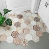 Geometric Hallway Doormat