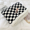 Checkerboard Design Plaid Blanket
