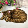 Cat Shape Doormat for home entrance0