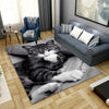 Graphic Cat Art Carpet