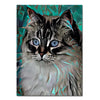 Abstract Cat Canvas Wall Art for modern home decor3