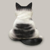 Cat Shape Plush Cushion