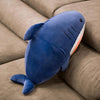 Cat Face Shark Plush Toy for playful pets1