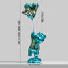 Modern Resin Love Bear Figurine