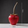 Strawberry Resin Ornament