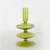 Colorful Taper Glass Candle Holder